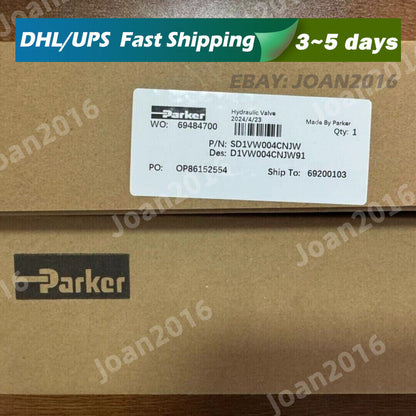 new Parker D1VW004CNJW91 Solenoid Directional Valve - PARKER