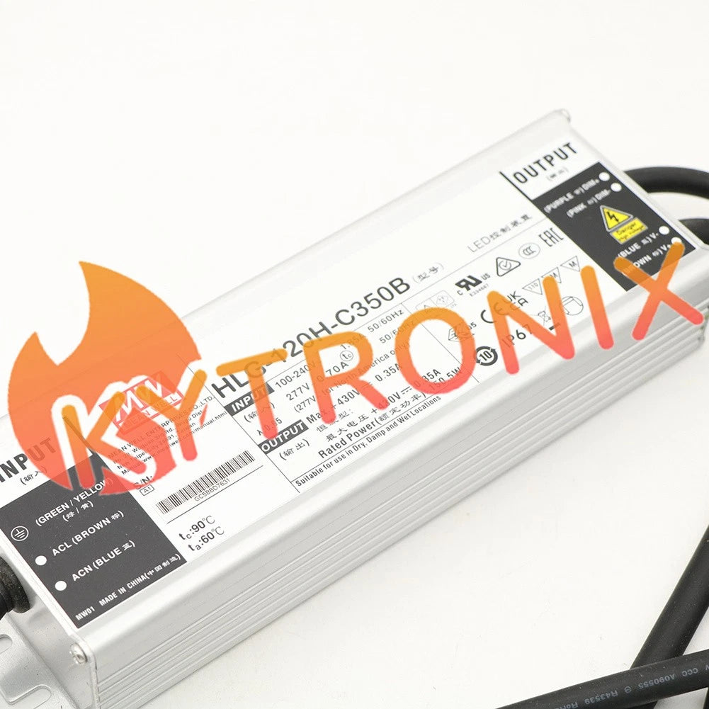 1PCS Mean Well HLG-120H-C350B AC-DC Single Output LED Driver