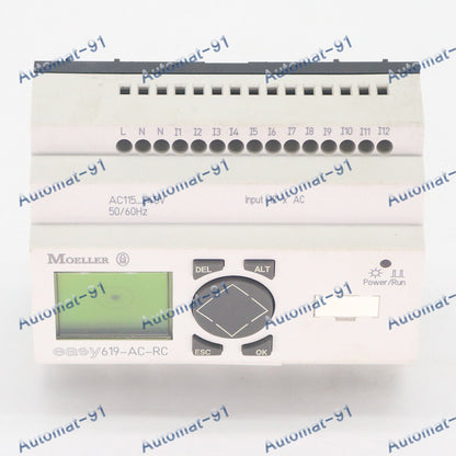 used 1PC eaton Moeller EASY619-AC-RC control relay Tested It in OK - EATON MOELLER