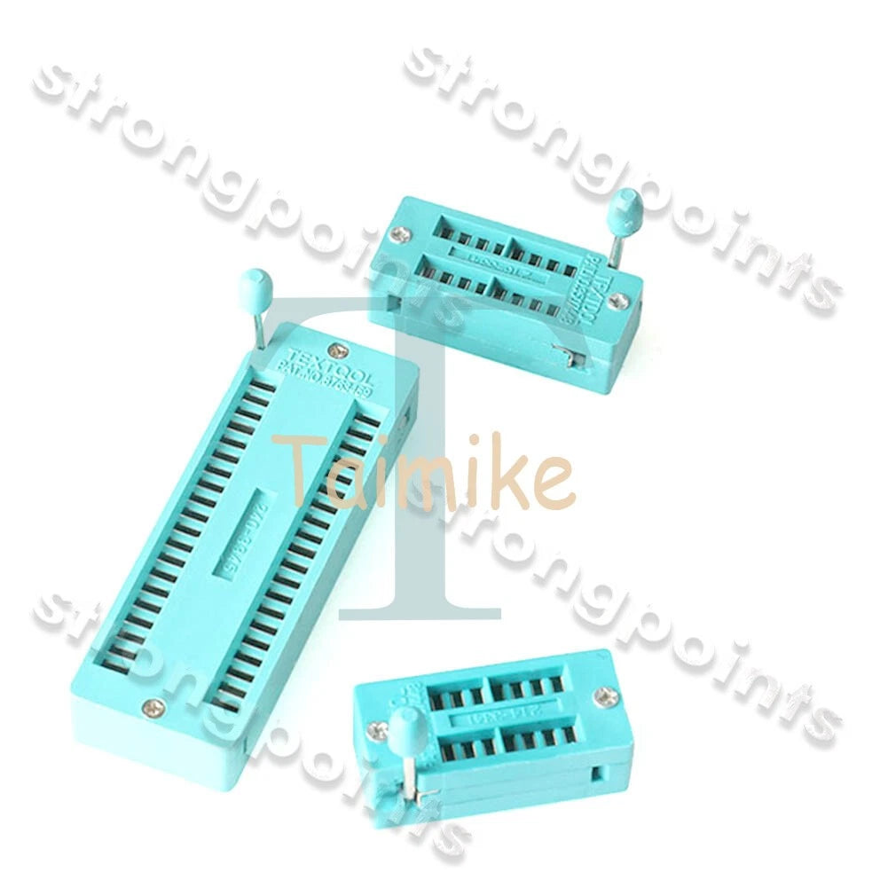 (1PCS) 32P 32Pin 2.54MM Universal ZIF DIP Tester IC Test Socket Narrow-Body