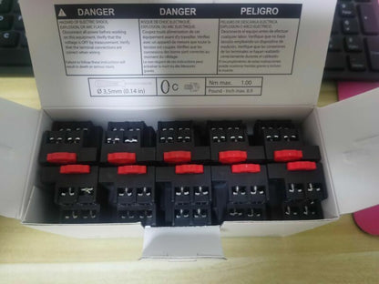 10PCS/1Box  Schneider RPZF2 Miniature Relay Sockets In Box  #SC