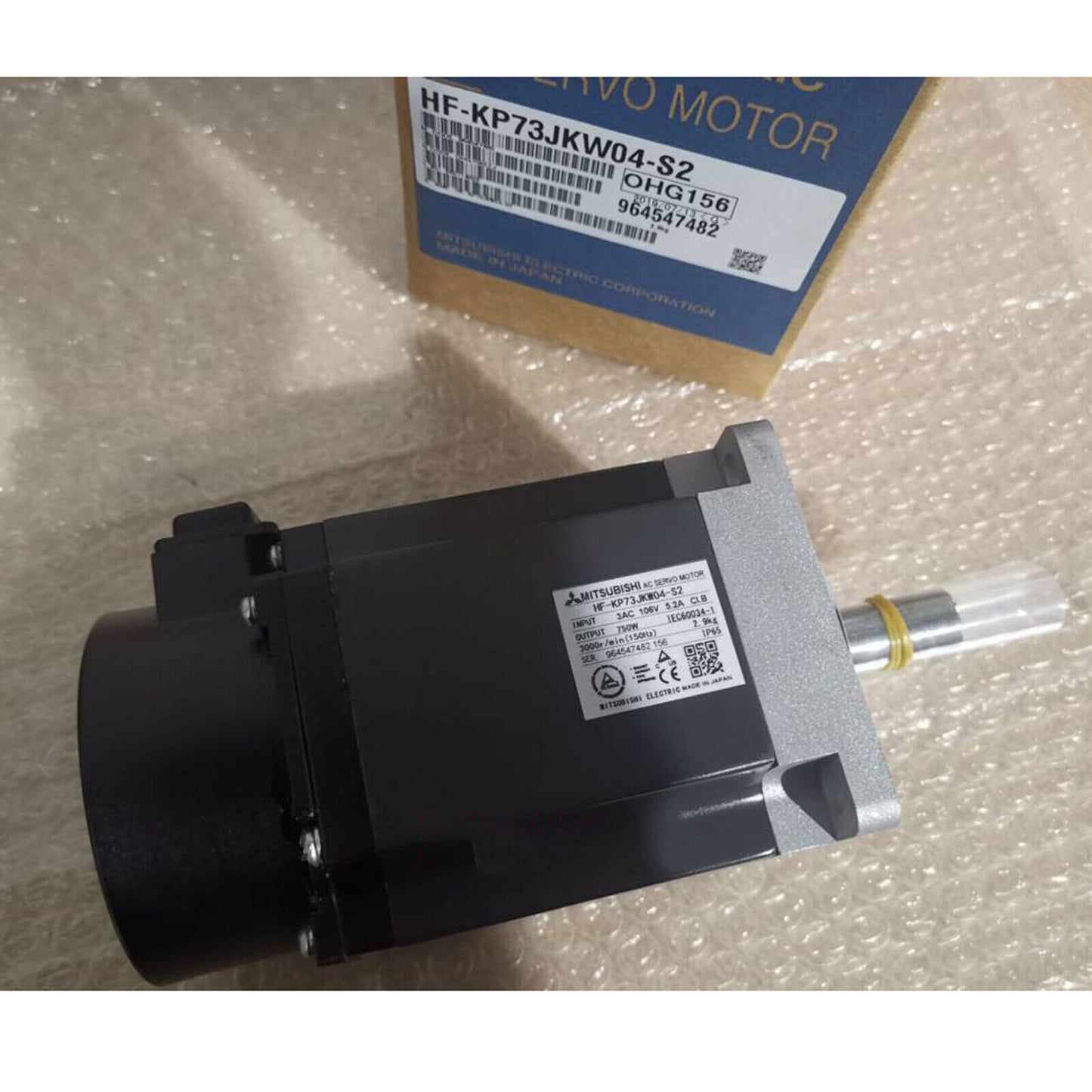 Mitsubishi HF-KP73JKW04-S2 Servo Motor 1 Year - MITSUBISHI