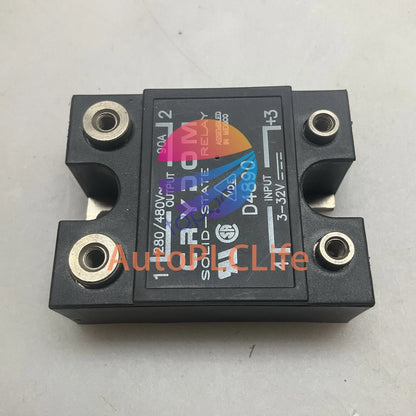 Crydom D4890 Solid State Relay 90 Amp 3-32 VDC Control Voltage Panel Mounted
