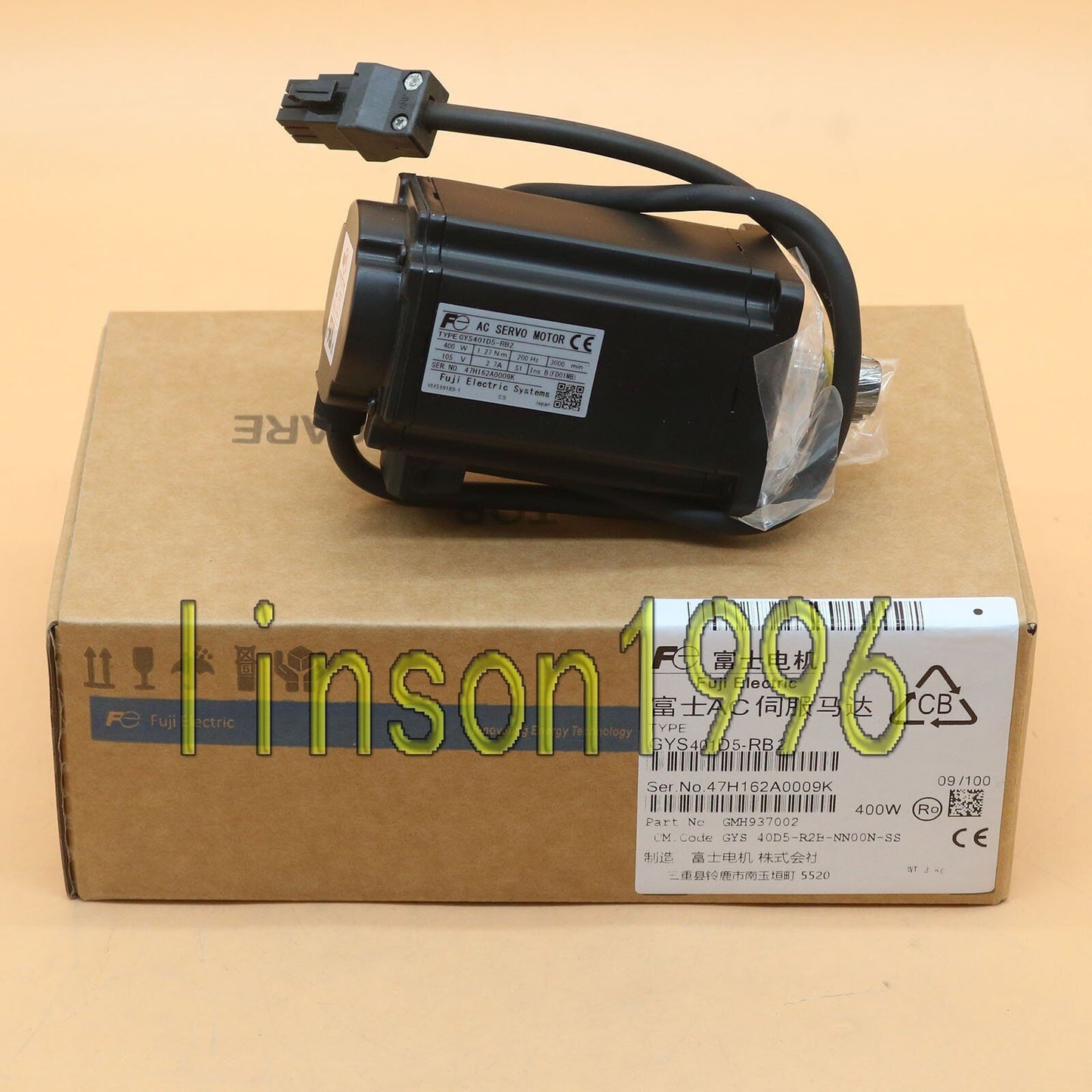 AC Servo Motor GYS401D5-RB2 - FUJI