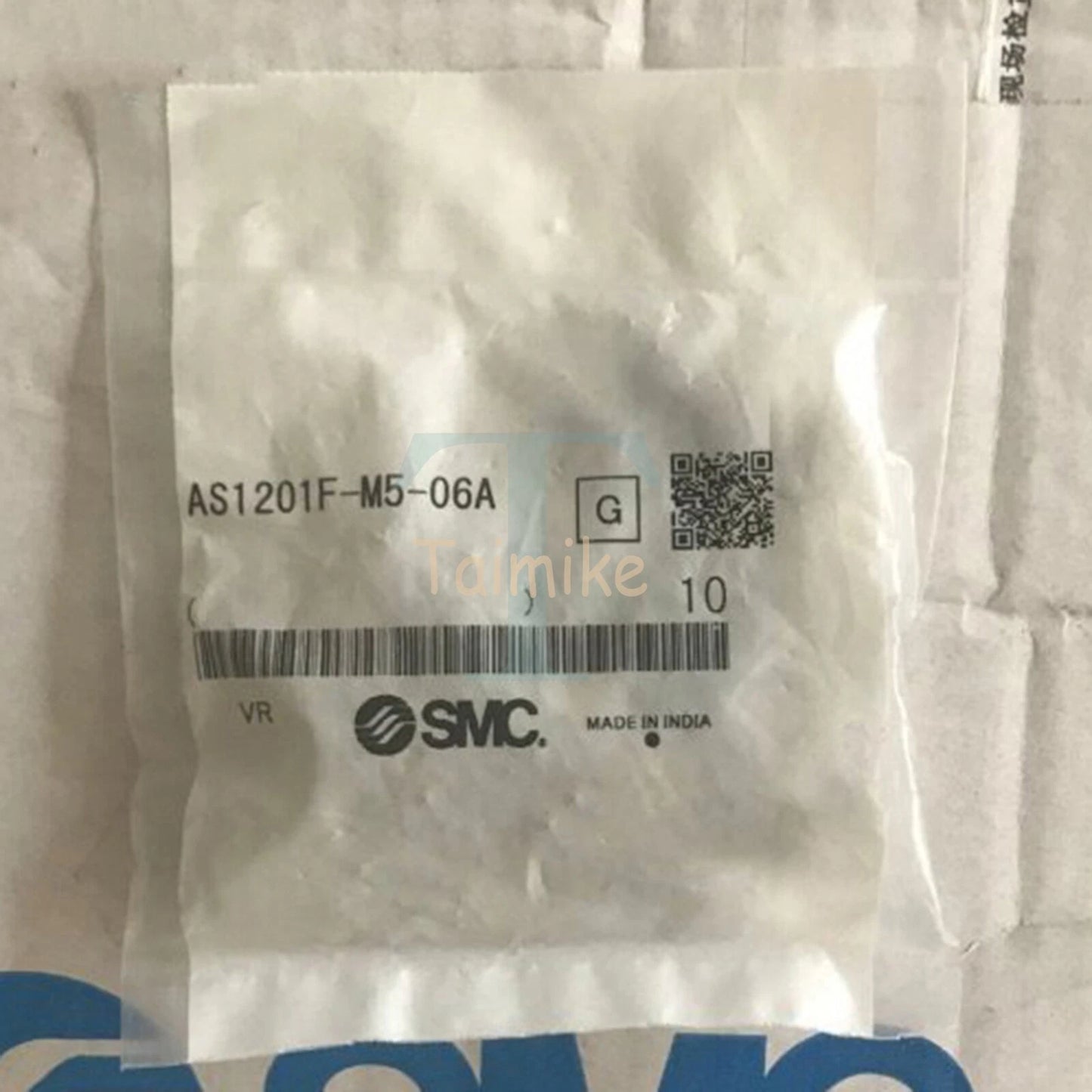 10Pcs SMC AS1201F-M5-06A Speed Control Flow Valve