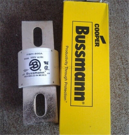 Fast-Acting 500V 800Amp Fuse Bussmann FWH800A - BUSSMANN