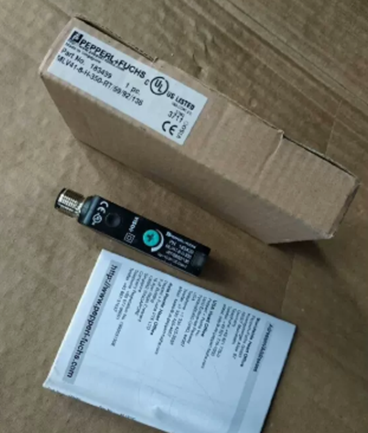 PEPPERL+FUCHS MLV41-8-H-350-RT Photoelectric Switch - PEPPERL+FUCHS
