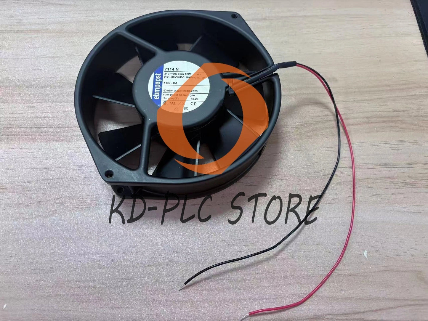 EBMPAPST 7114N DC FAN AXIAL BALL BEARING 24VDC 0.5A 12W 12-30V