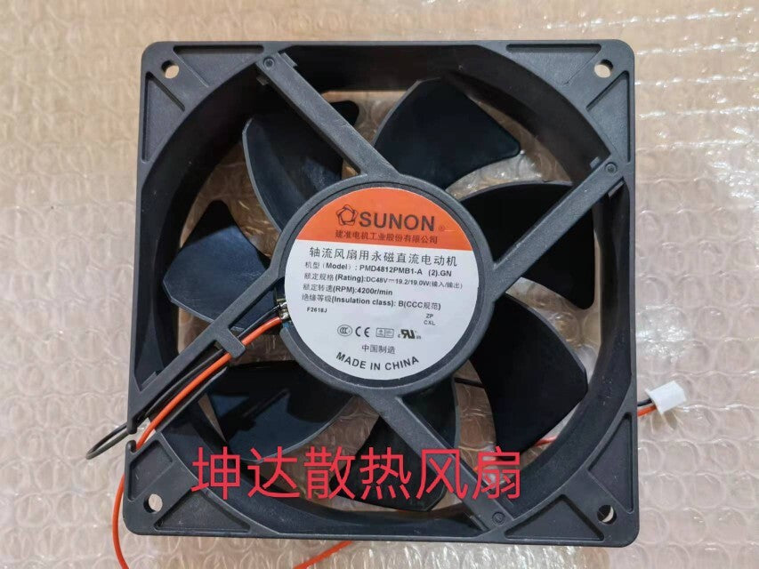 SUNON PMD4812PMB1-A(2).GN 48V 12038 19.2W/19.0W cooling fan