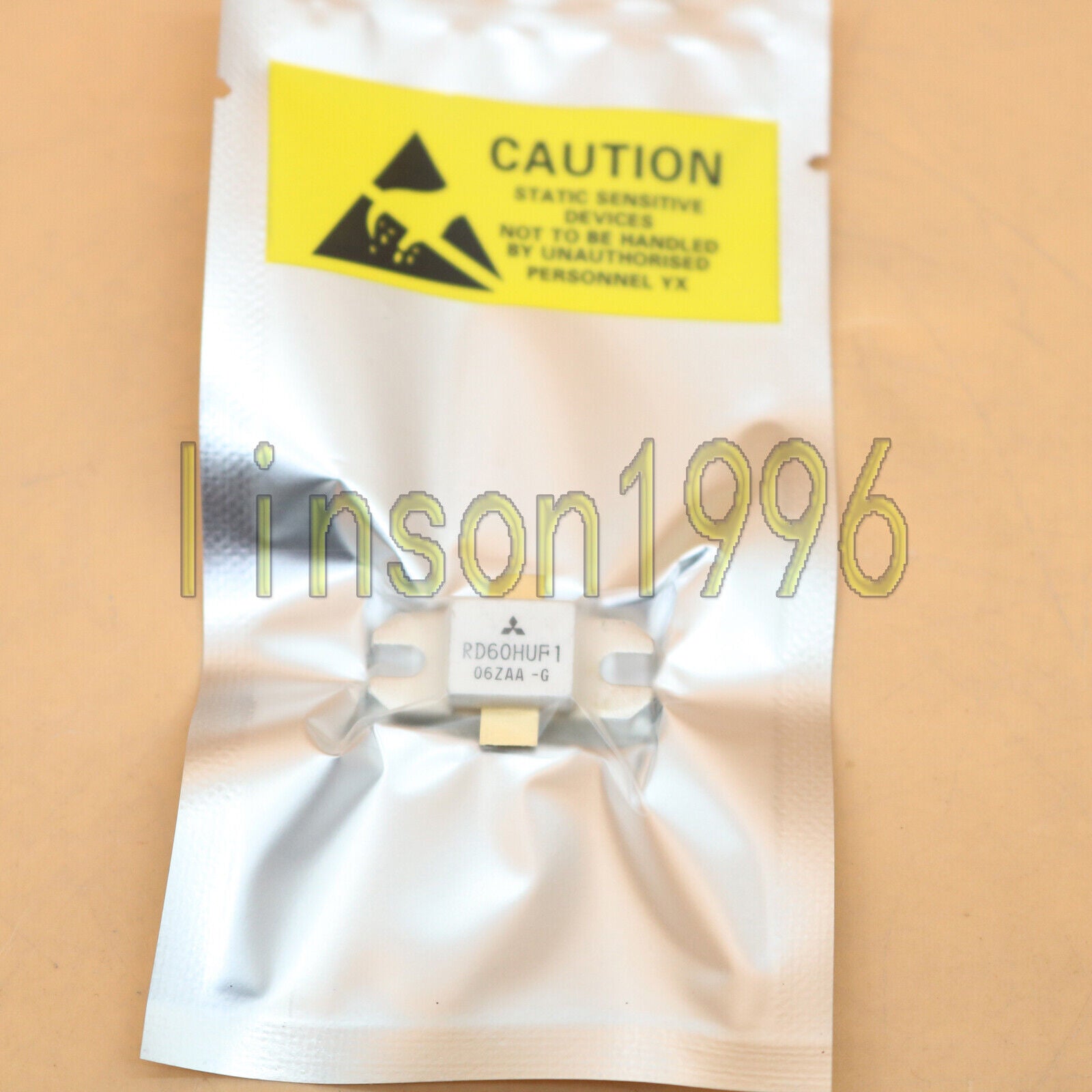 1PCS Mitsubishi RF/VHF/UHF Transistor CERAMIC RD60HVF1 - MITSUBISHI