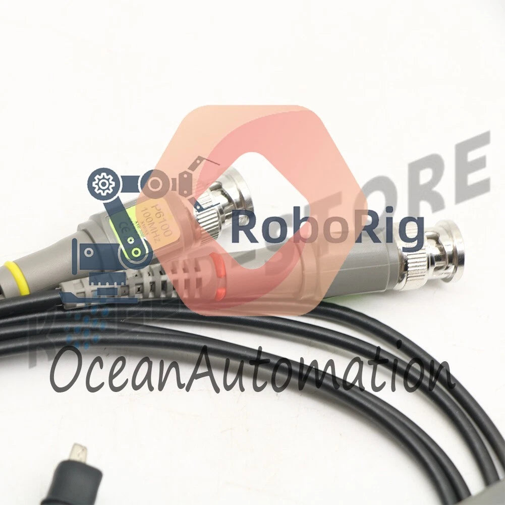 2PCS P6100 100MHz Oscilloscope Probe 10:1 and 1:1 for Rigol Atten Owon Siglent