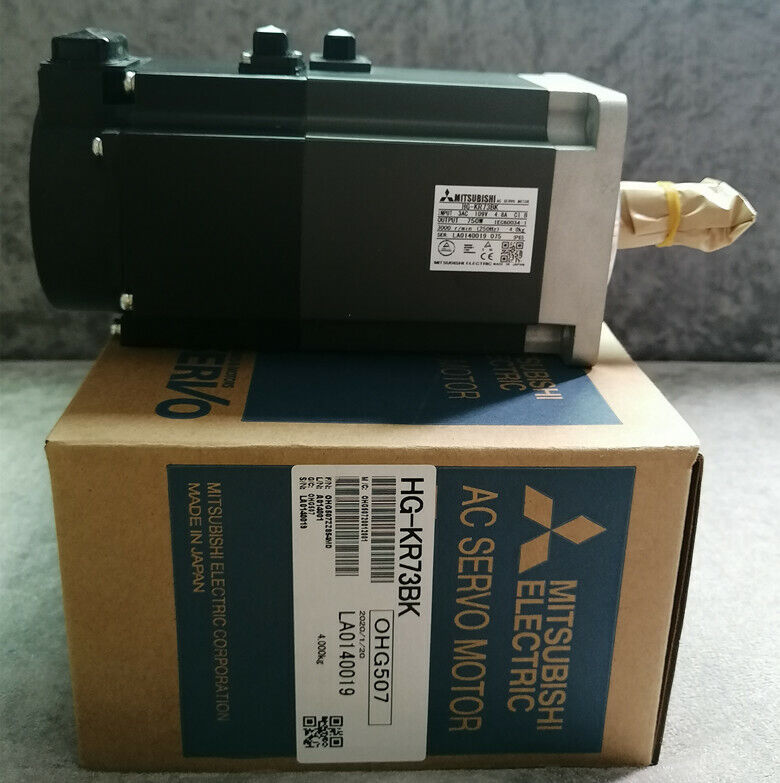 new Mitsubishi AC servo motor HG-KR73BK 750W - MITSUBISHI