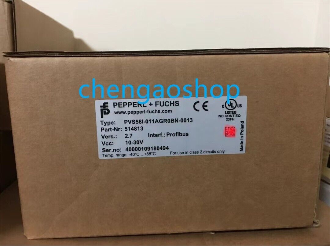 new 1PCS  P+F PVS58I-011AGR0BN-0013 514813 (by  or  )