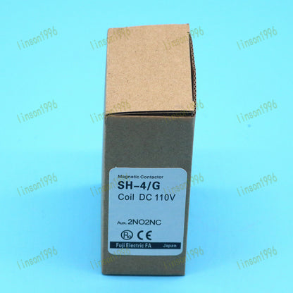 New Fuji SH-4/G 110V DC Contactor in Box - FUJI