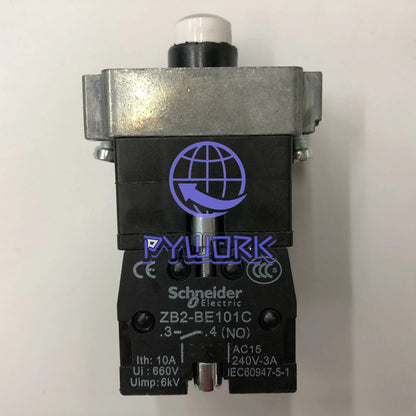 1PCS ZB2BWB11C 24V 1NO button Schneider