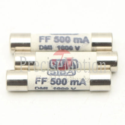 SIBA FF500mA 1000V 6x32mm Very Fast Acting Ceramic Fuse 7017240 15B 17B 18B #