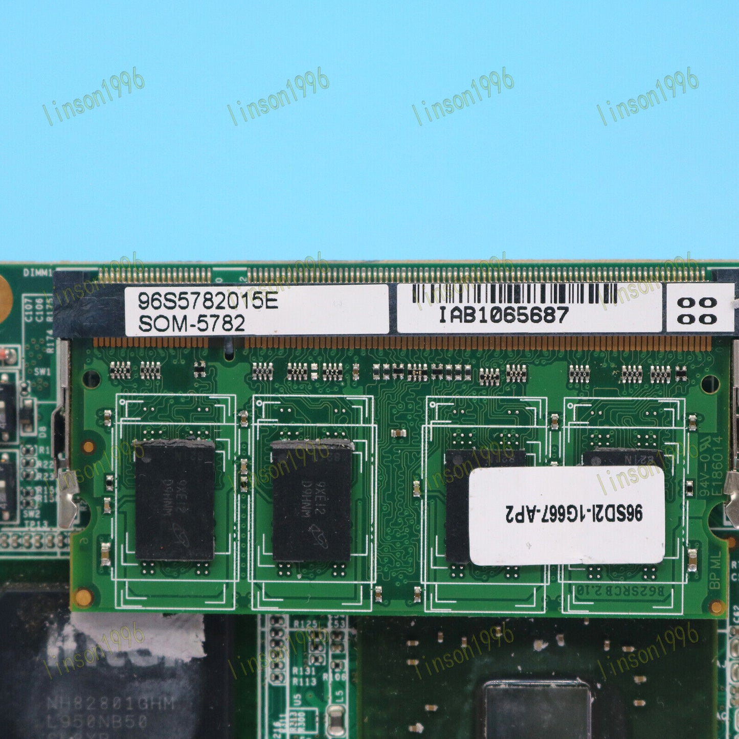 used One Advantech SOM-5782 Rev.A1 Industrial Motherboard Tested - ADVANTECH