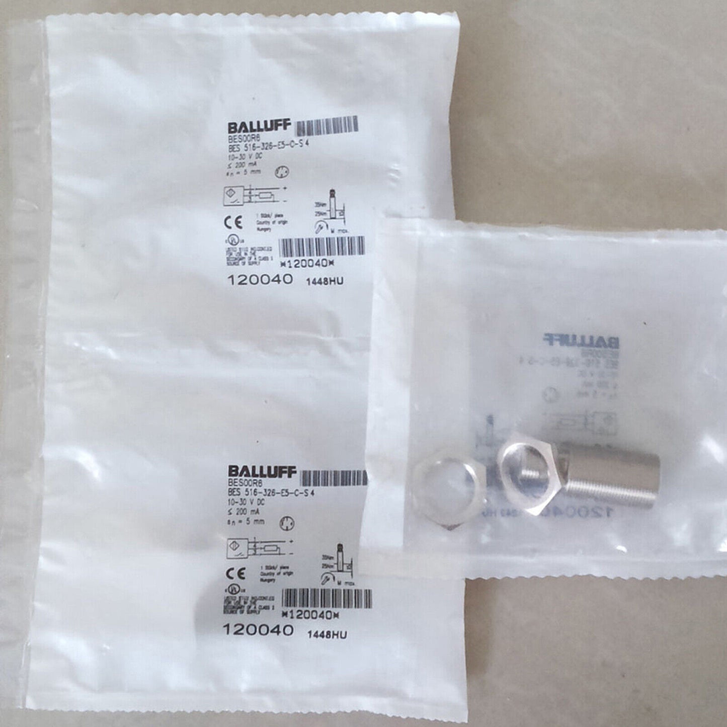 Proximity Sensor - BALLUFF BES 516-326-E5-C-S4 - BALLUFF