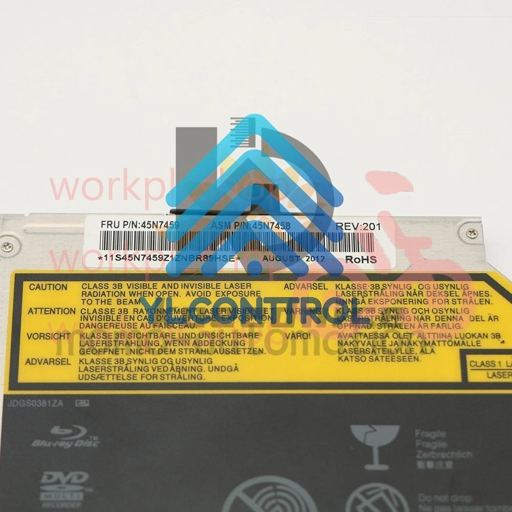 Lenovo Thinkpad T420s T430s Blu-ray Burner BD-RE BDXL Rewriter Drive 45N7459