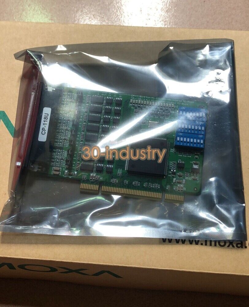 1PCS New For MOXA CP-118U RS232/422/485 8-port PCI Serial Card（with line） - KOEED