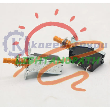 2PCS LEGION MPS11 10 250VAC button self-locking power switch #h