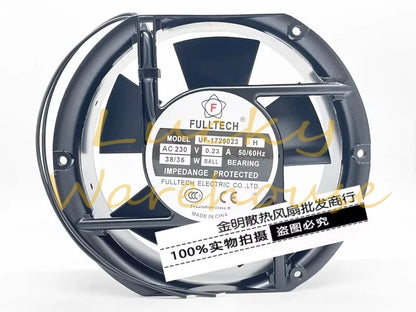 FULLTECH UF-1725023 H AC230V 0.23A 38/36W 17CM UPS Cabinet Axial Cooling Fan
