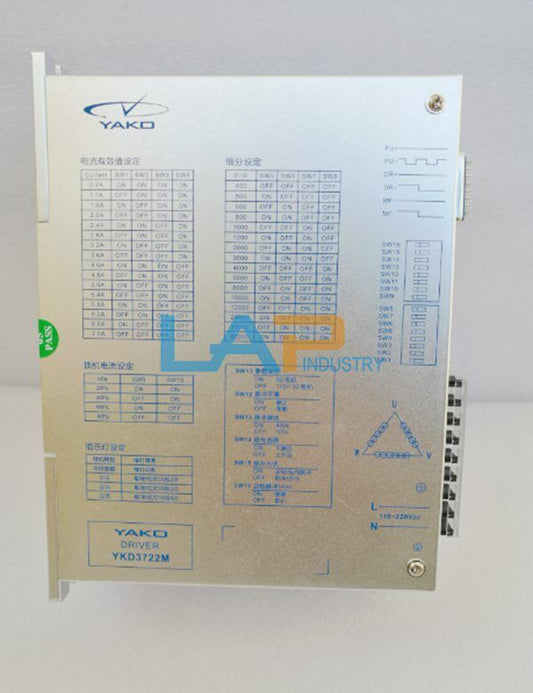 new 1Pcs For YAKO three-phase stepper motor driver YKD3722M 110-220Vac - YAKO