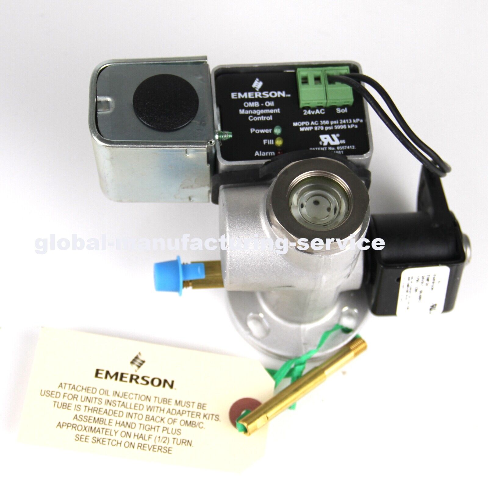 new  Emerson OMB-JB24 OMBJB24 OMB Series Oil Management Control Emerson