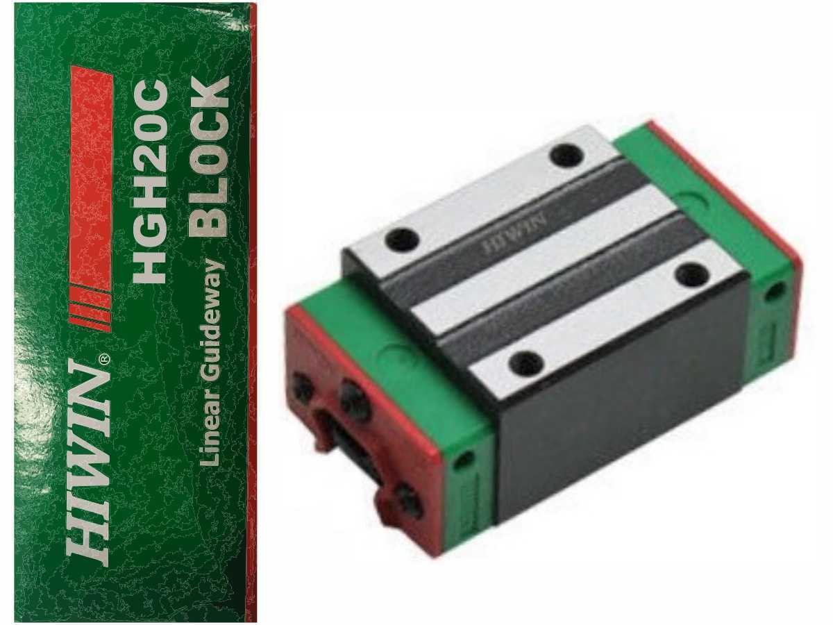 new Hiwin HGH20CA Square Block HGH20 Series 20mm - HIWIN