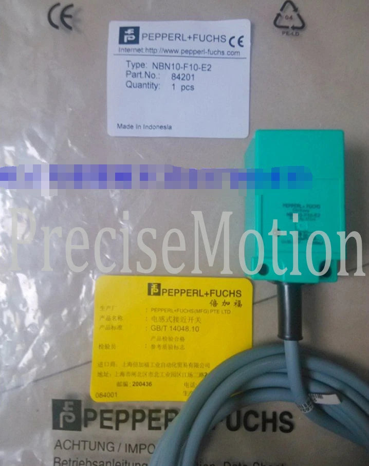 1PC Pepperl+ Fuchs NBN10-F10-E2 Proximity Sensor free shipping