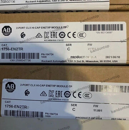 Allen Bradley ControlLogix PLC Module 1756-EN2TR Factory Sealed - ALLEN BRADLEY
