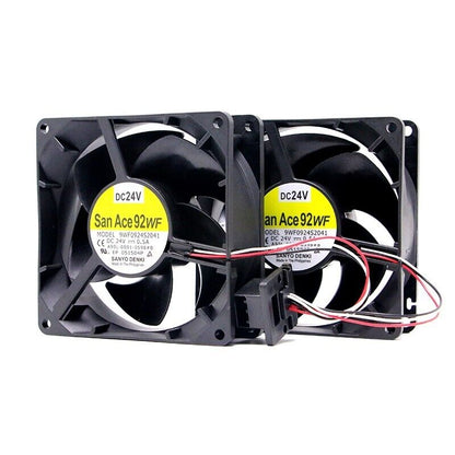 new Sanyo 9WF0924S2041 24V 0.5A 9032 Fanuc Drive Fan A90L-0001-0598#B Equipment Fan - SANYO