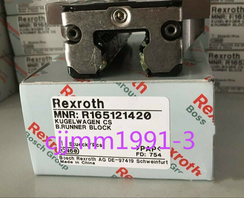 new 1PC  REXROTH slider bearing R165121420 REXROTH