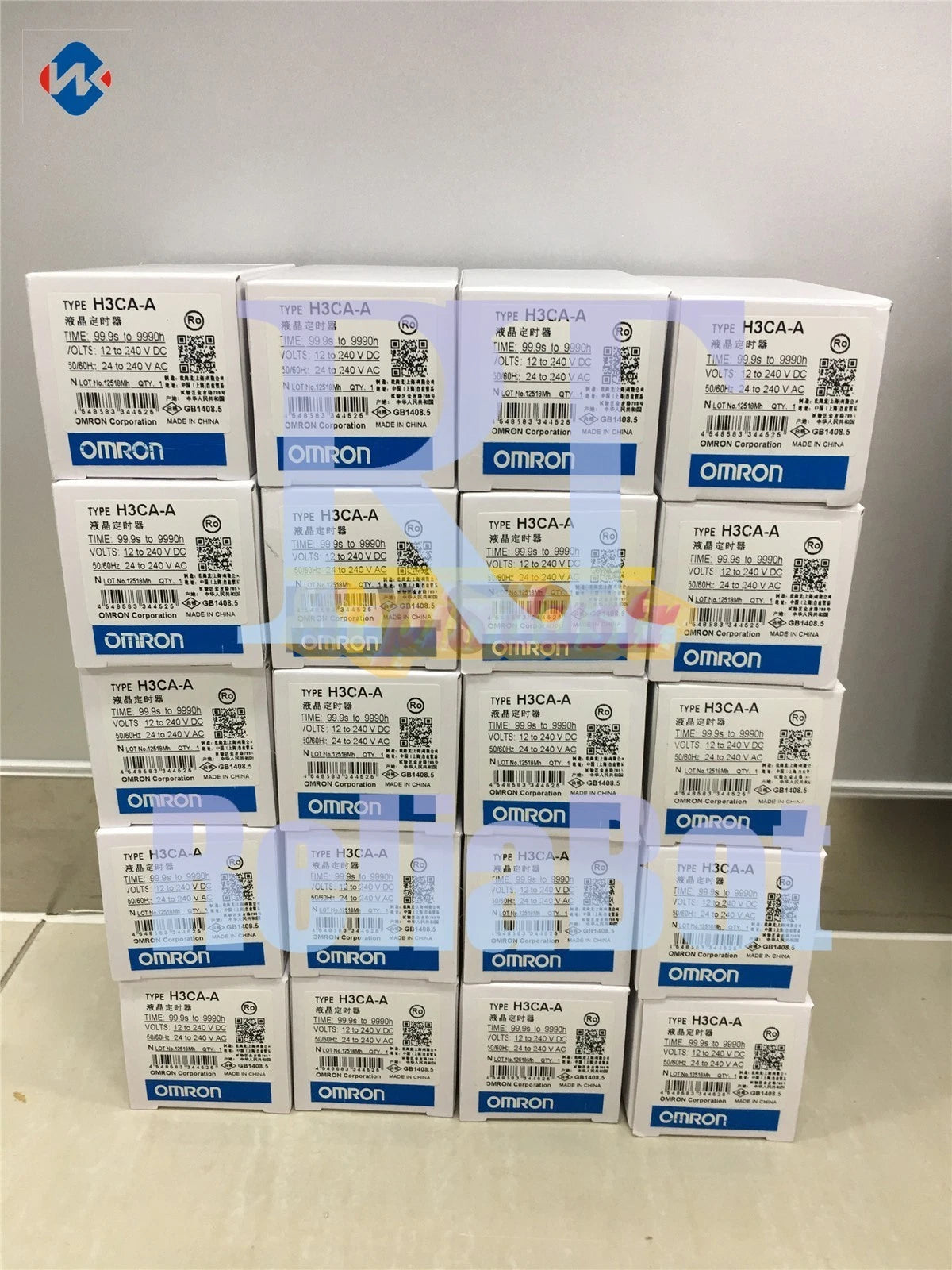 1pcs Omron Timer H3CA-A H3CAA 24-240VAC/VDC ~