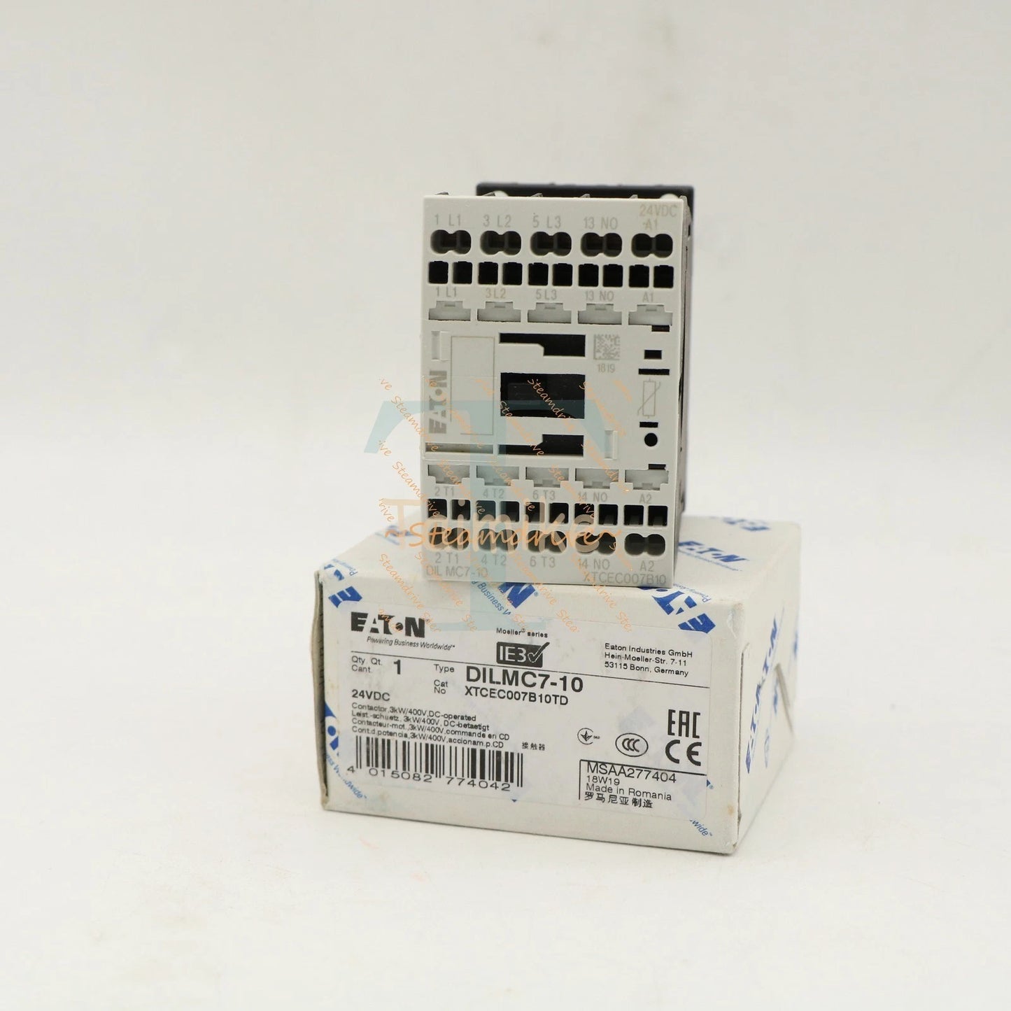 1PCS EATON MOELLER Ac Contactor DILMC7-10 24VDC Rapid delivery