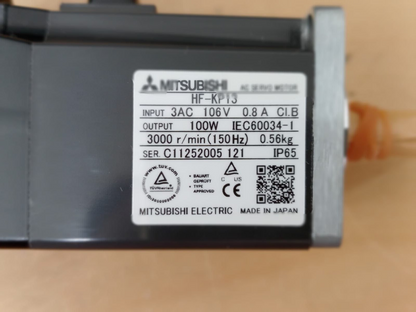 MITSUBISHI Electric HF-KP13 AC Servo Motor - MITSUBISHI ELECTRIC