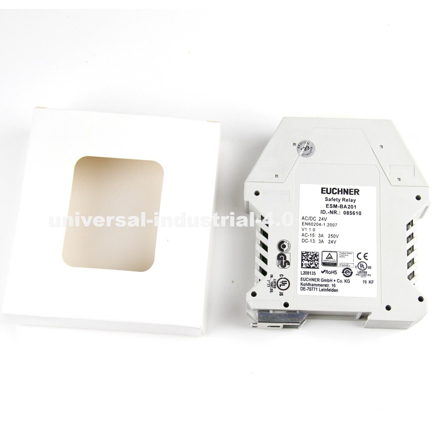 Safety Relay ESM-BA201 EUCHNER – New Safety Relay ESM-BA201 by EUCHNER - EUCHNER