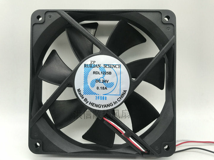 1pcs  RUILIAN SCIENCE  RDL1225B DC24V 0.18A 12025 120mm Inverter Fan