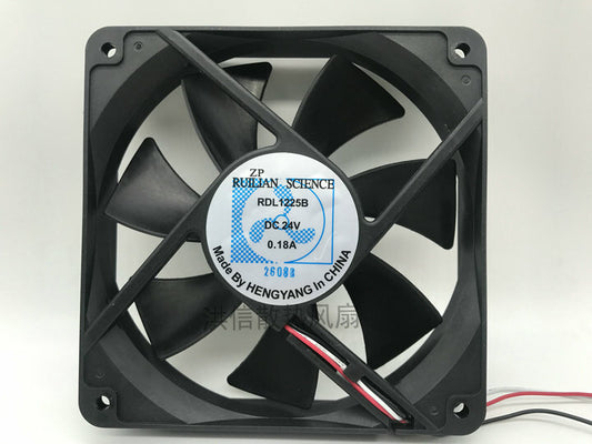 1pcs  RUILIAN SCIENCE  RDL1225B DC24V 0.18A 12025 120mm Inverter Fan