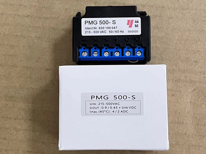 PMG 500-S Transformer Rectifier 215-500VAC 50/60Hz - PMG