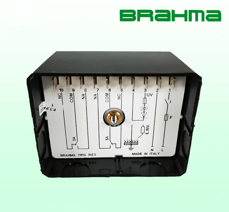 new BRAHMA RE3 burner controller, program controller 10801025 remote flame monitor