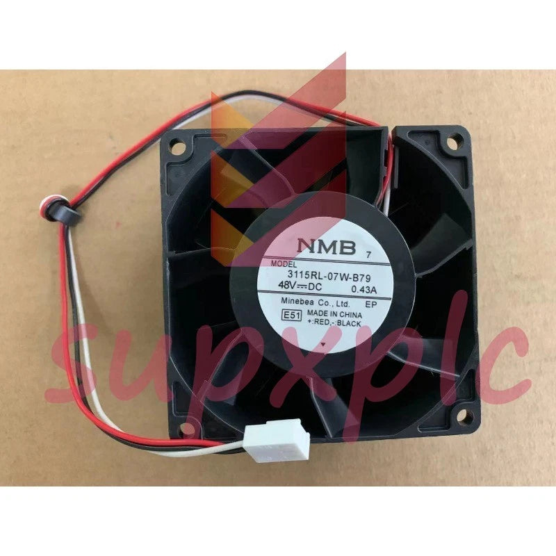 1PC NMB 3115RL-07W-B79 48V 0.43A cooling fan 80X80X38MM
