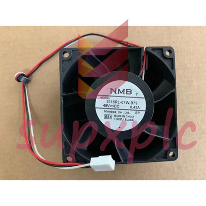 1PC NMB 3115RL-07W-B79 48V 0.43A cooling fan 80X80X38MM