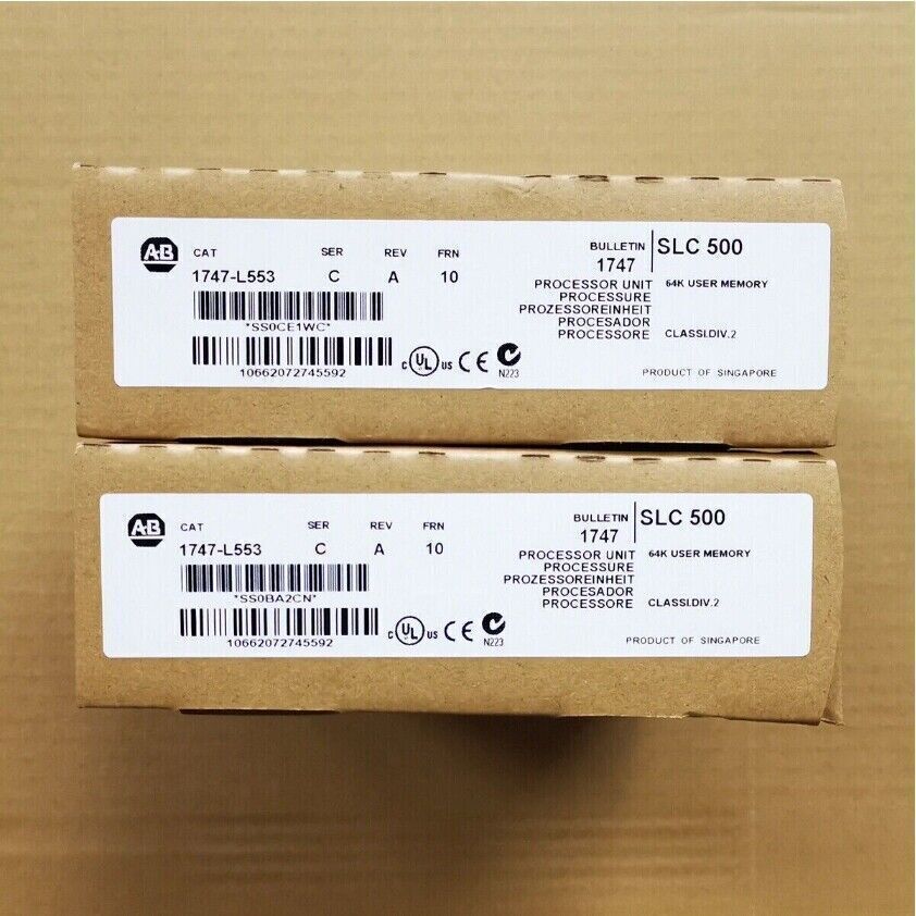 Allen Bradley 1747-L553 SLC 64K CPU Processor - ALLEN BRADLEY