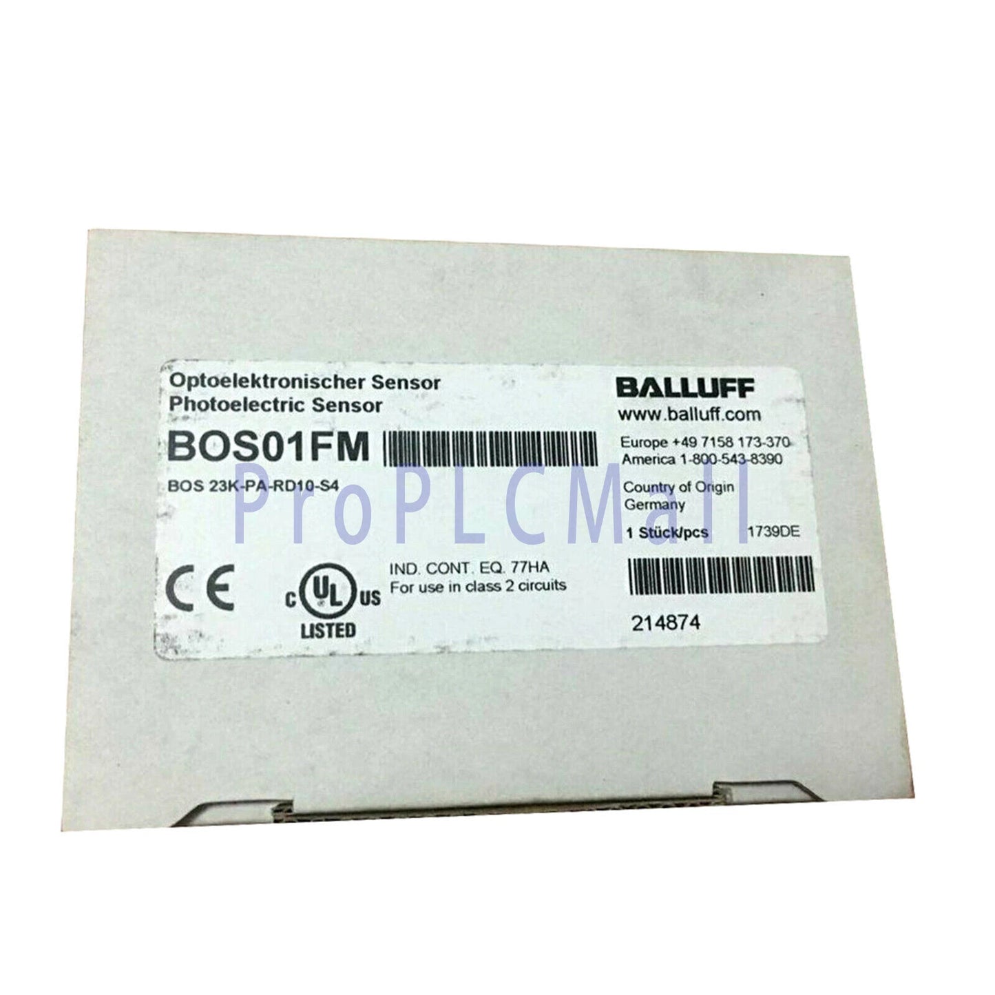 1PC~BALLUFF BOS 23K-PA-RD10-S4(BOS01FM)Diffuse Sensors PNP ~