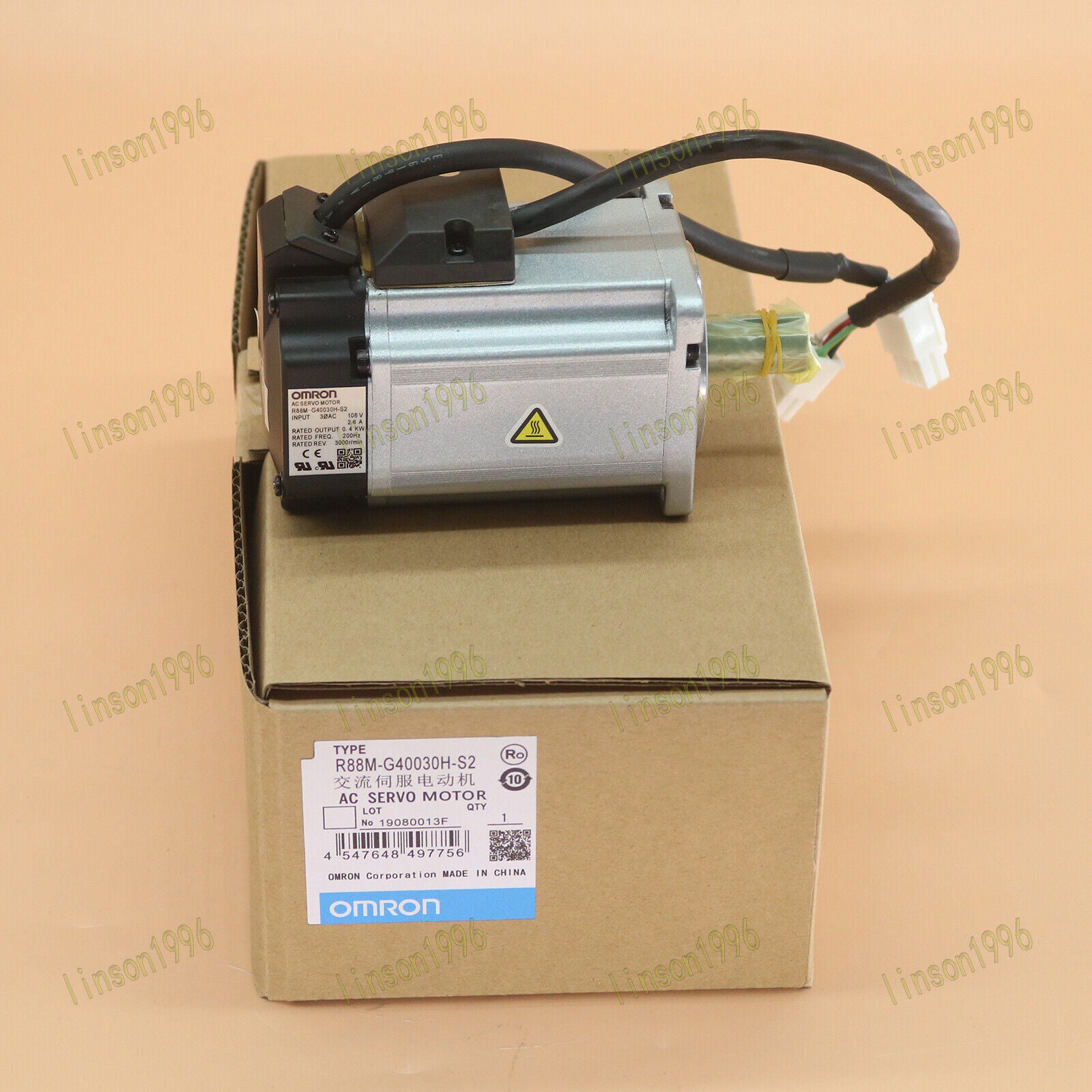 1 PC Omron R88M-G40030H-S2 Servo Motor Fast - OMRON