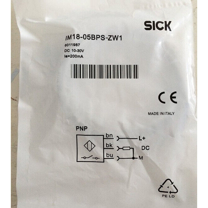 Proximity Switch Sensor IM18-05BPS-ZW1 - ONE SICK
