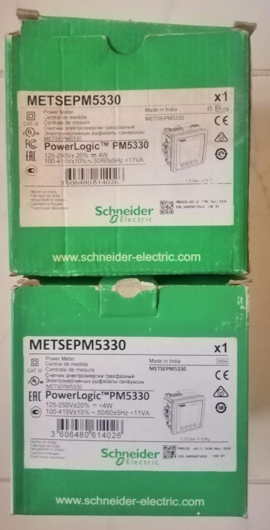 new Schneider Electric PowerLogic PM5330 Power Meter - METSEPM5330
