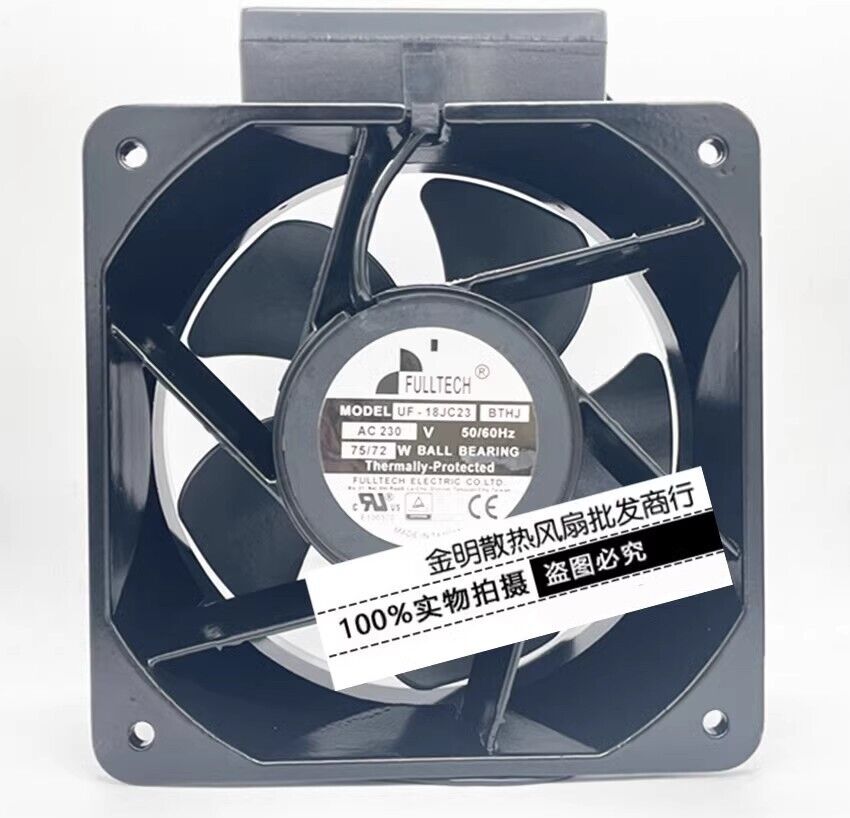 new FULLTECH UF-18JC23 BTHJ DC230V 75/72W UPS Power Supply Axial Cooling Fan