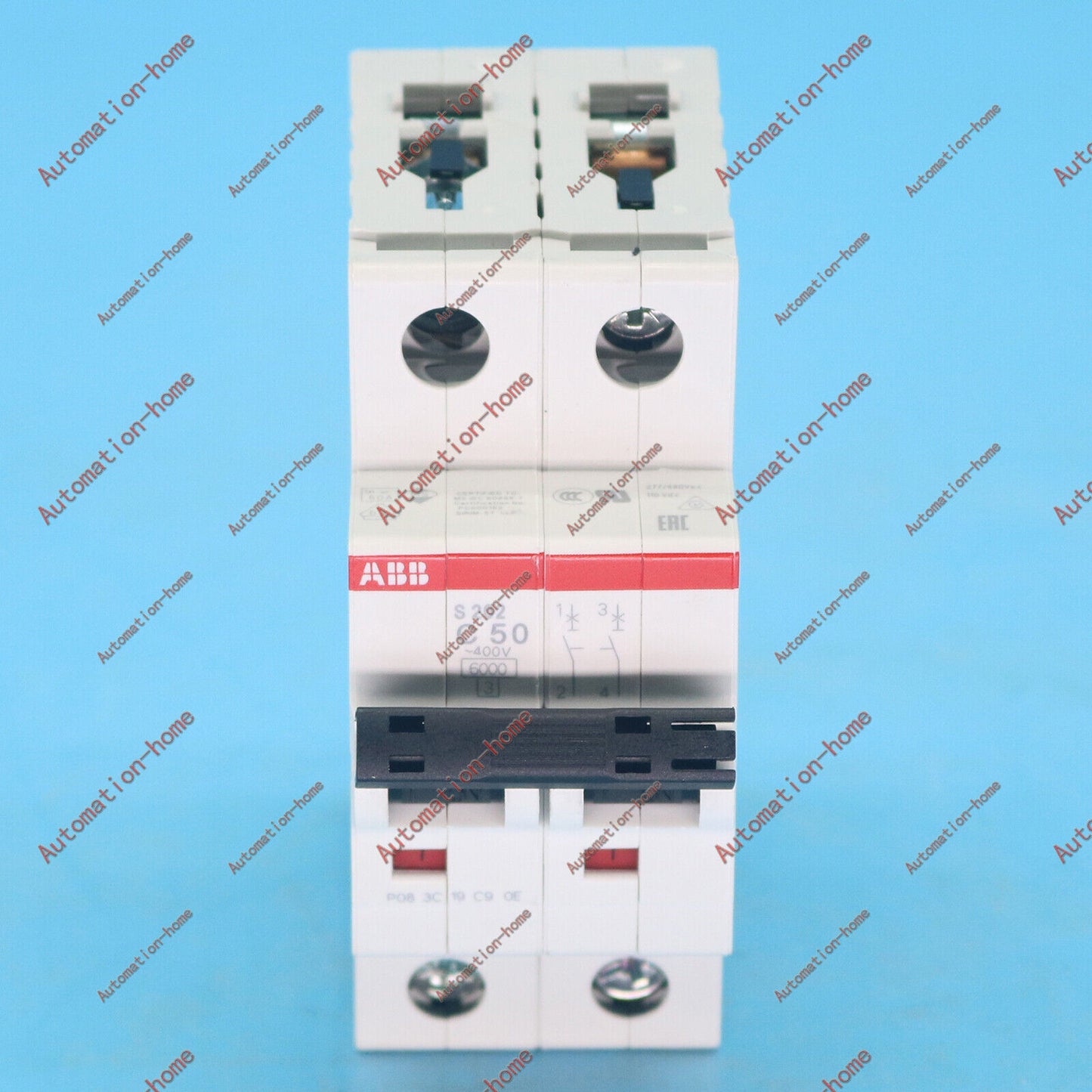 ABB Circuit breaker switch S202-C50 2P 50A Fast Shipping #YP1